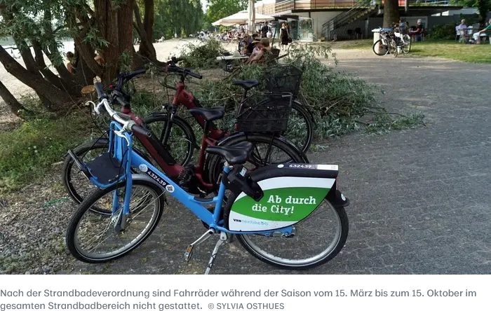 Zusätzlicher Sicherheitsdienst am Strandbad in Mannheim-Neckarau?
