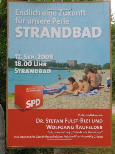 SPD Grüne Diskussion Strandbad